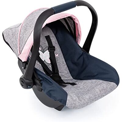 Bayer Design 67927AA Siège auto pour poupées, siège pour poupons, avec toit, poignée réglable, ceinture, pour poupées jusqu'à 46 cm, pour les enfants à partir de 3 ans Bayer Design 67927AA Siège auto pour poupées, siège pour poupons, avec toit, poignée réglable, ceinture, pour poupées jusqu'à 46 cm, pour les enfants à partir de 3 ans