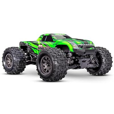 Traxxas Mini Maxx 4WD Brushless BL-2S RTR 1:12 Monster Truck vert avec batterie + chargeur USB/C 2 A Traxxas Mini Maxx 4WD Brushless BL-2S RTR 1:12 Monster Truck vert avec batterie + chargeur USB/C 2 A