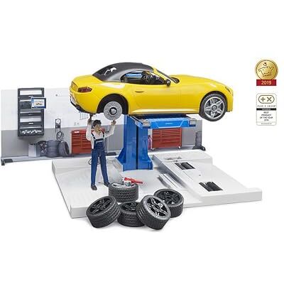 bruder Kit d'atelier de réparation automobile bruder Kit d'atelier de réparation automobile