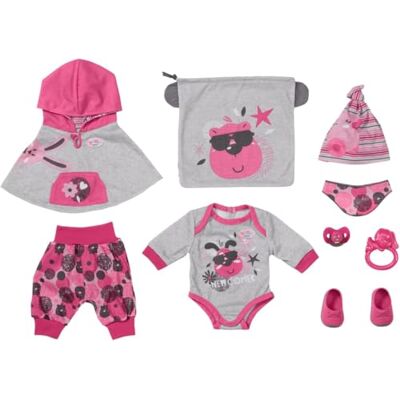 BABY born 832561 Deluxe Ma première Tenue, poupées de 43 cm, Contient 1 Poncho, 1 Body, 1 tétine & + pour Les Petites Mains, développe l’empathie et Les aptitudes sociales, 3 Ans + BABY born 832561 Deluxe Ma première Tenue, poupées de 43 cm, Contient 1 Poncho, 1 Body, 1 tétine & + pour Les Petites Mains, développe l’empathie et Les aptitudes sociales, 3 Ans +