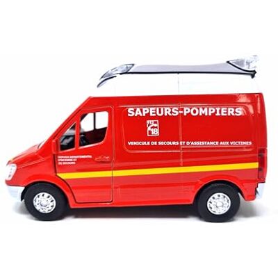 PLAYJOCS GT-8155 FURGON SAPEURS POMPIERS Voiture métallique Jouet pour enfants et collectionneurs. PLAYJOCS GT-8155 FURGON SAPEURS POMPIERS Voiture métallique Jouet pour enfants et collectionneurs.