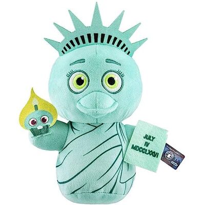 Funko Plush: Five Nights At Freddy's (FNAF) Liberty Chica The Chicken- Peluche à Collectionner Idée de Cadeau D'anniversaire Produits Officiels Funko Plush: Five Nights At Freddy's (FNAF) Liberty Chica The Chicken- Peluche à Collectionner Idée de Cadeau D'anniversaire Produits Officiels