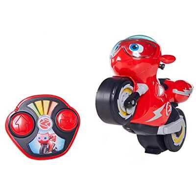 Ricky Zoom TOMY Télécommande Turbo Trick Ricky,Figures d'action pour garçons, fait des roues et des cascades de 360 degrés,Jouets de moto pour enfants pour garçons et filles de 3 ans+ Ricky Zoom TOMY Télécommande Turbo Trick Ricky,Figures d'action pour garçons, fait des roues et des cascades de 360 degrés,Jouets de moto pour enfants pour garçons et filles de 3 ans+