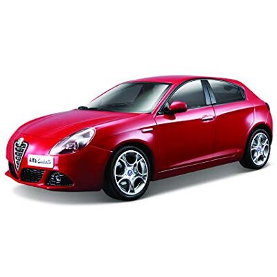 Bburago Burago Collection Auto Alfa Romeo, Replica DIE-CAST Échelle 1:24, Modèles/Couleurs Assorties, 1 pièce Bburago Burago Collection Auto Alfa Romeo, Replica DIE-CAST Échelle 1:24, Modèles/Couleurs Assorties, 1 pièce