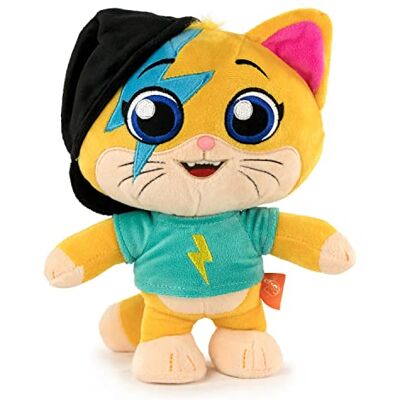 Barrado Peluche des Personnages de 44 Chats Éclair, Milady, Boulette, Pilou 26cm Qualité Super Soft (Éclair) Barrado Peluche des Personnages de 44 Chats Éclair, Milady, Boulette, Pilou 26cm Qualité Super Soft (Éclair)