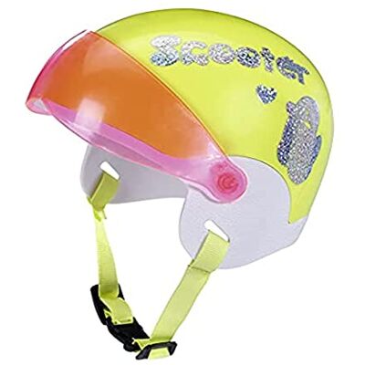 BABY born City Casque de Scooter poupées de 43 cm – Pour les petites mains, jeu créatif développe l’empathie & les aptitudes sociales – 3 ans & + Contient 1 visière ajustable & 1 sangle de sécurité BABY born City Casque de Scooter poupées de 43 cm – Pour les petites mains, jeu créatif développe l’empathie & les aptitudes sociales – 3 ans & + Contient 1 visière ajustable & 1 sangle de sécurité