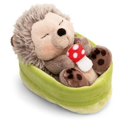 NICI Vert Hérisson en Peluche avec Amanite 12cm - Doudou NICI Vert Hérisson en Peluche avec Amanite 12cm - Doudou