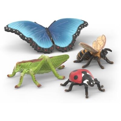 Schleich WILD LIFE Set découverte : les insectes 42741 4 pièces Coffret de figurines à partir de 3 ans coffret avec figurines, nombreuses fonctions et accessoires Schleich WILD LIFE Set découverte : les insectes 42741 4 pièces Coffret de figurines à partir de 3 ans coffret avec figurines, nombreuses fonctions et accessoires