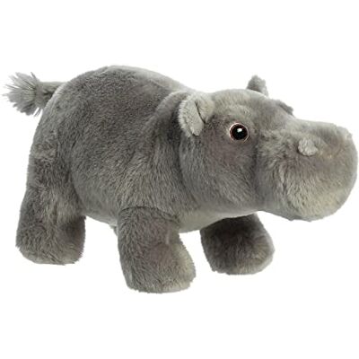 Aurora , 35034, Hippopotame Eco Nation, 26,7 cm, Gris Aurora , 35034, Hippopotame Eco Nation, 26,7 cm, Gris
