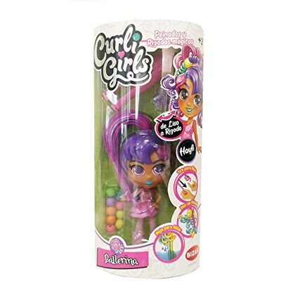 Bizak - Curligirls Poupée Pack Individuel Ballerine Hayli, 62002082 Bizak - Curligirls Poupée Pack Individuel Ballerine Hayli, 62002082