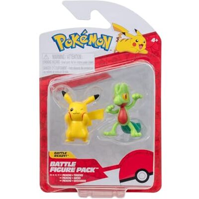 Pokémon Pokemon Battle Figure First Partner 2 Pack (Treecko & Pikachu #8) W4 Pokémon Pokemon Battle Figure First Partner 2 Pack (Treecko & Pikachu #8) W4