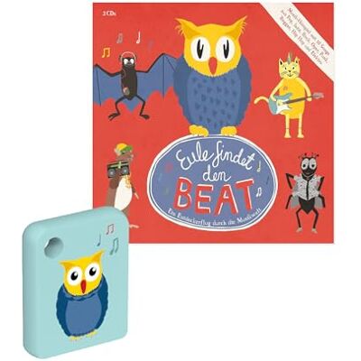 Galakto Jeton audio : la chouette trouve le rythme, jeu audio musical pour les enfants à partir de 6 ans, temps de jeu d'environ 65 min Galakto Jeton audio : la chouette trouve le rythme, jeu audio musical pour les enfants à partir de 6 ans, temps de jeu d'environ 65 min