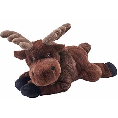 WILD REPUBLIC Ecokins, orignal, animal en peluche, 30,5 cm, cadeau pour enfants, jouet en peluche, fabriqué à partir de bouteilles d'eau recyclées filées, respectueux de l'environnement, décoration de WILD REPUBLIC Ecokins, orignal, animal en peluche, 30,5 cm, cadeau pour enfants, jouet en peluche, fabriqué à partir de bouteilles d'eau recyclées filées, respectueux de l'environnement, décoration de
