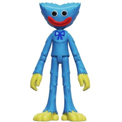 Bizak Poppy Playtime 64230010 Huggy Wuggy Figurine d'action articulée de 13 cm avec accessoires comme dans le jeu vidéo, différents personnages à collectionner, à partir de 6 ans Bizak Poppy Playtime 64230010 Huggy Wuggy Figurine d'action articulée de 13 cm avec accessoires comme dans le jeu vidéo, différents personnages à collectionner, à partir de 6 ans