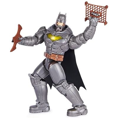 DC Comics BATMAN Figurine Batman Deluxe 30 Cm Figurine Articulée Batman 30 Cm Avec Effets Sonores Et Lumineux 5 Accessoires Créez Vos Aventures Et Combats Jouet Enfant 3 Ans Et + DC Comics BATMAN Figurine Batman Deluxe 30 Cm Figurine Articulée Batman 30 Cm Avec Effets Sonores Et Lumineux 5 Accessoires Créez Vos Aventures Et Combats Jouet Enfant 3 Ans Et +
