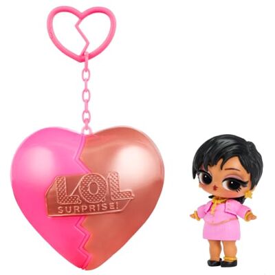 L.O.L. Surprise! Music Festival Headliners Poupée avec porte-clés cœur Une poupée de 7,5cm incluse, Jennie ou Rosalía, 7 surprises, carte à collectionner incluse, dès 4 ans L.O.L. Surprise! Music Festival Headliners Poupée avec porte-clés cœur Une poupée de 7,5cm incluse, Jennie ou Rosalía, 7 surprises, carte à collectionner incluse, dès 4 ans