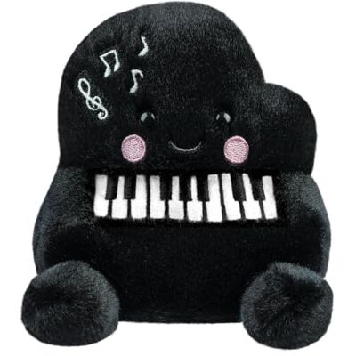Aurora , 61598, Palm Pals Paul Piano 5In, Soft Toy, Black Aurora , 61598, Palm Pals Paul Piano 5In, Soft Toy, Black