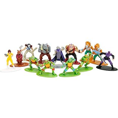 Jada Toys Tortues Blind Pack Nanofigs, 13 assortiments. Jada Toys Tortues Blind Pack Nanofigs, 13 assortiments.