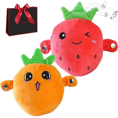Qosigote Interactive Music Plush Toy, Banana Plush Musical Sensory Toy With Sounds, Support Clapping, Tapping And Rhythm Battle Gameplay, Perfect For Parent-Child Bonding,Family Party Moments (2PCS-a) Qosigote Interactive Music Plush Toy, Banana Plush Musical Sensory Toy With Sounds, Support Clapping, Tapping And Rhythm Battle Gameplay, Perfect For Parent-Child Bonding,Family Party Moments (2PCS-a)