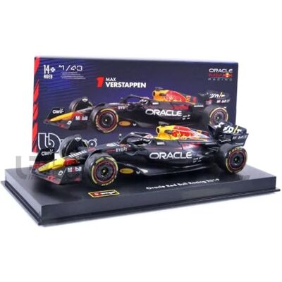 Bburago 1/43 R-Ed Bull RB19 Season Car 2023 (M. Verstappen) 38083V/1 Bburago 1/43 R-Ed Bull RB19 Season Car 2023 (M. Verstappen) 38083V/1