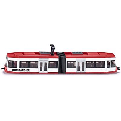 Siku 1895, Tram, 1:87, Métal/Plastique, Rouge/Blanc, Compatible avec les autres jouets Siku 1895, Tram, 1:87, Métal/Plastique, Rouge/Blanc, Compatible avec les autres jouets