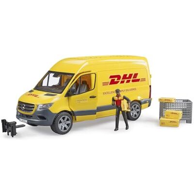 bruder 02671 MB Sprinter DHL avec chauffeur avec boîte à grille avec colis d'expédition – 1:16 Livraison & logistique Véhicule Transporteur Service de colis bruder 02671 MB Sprinter DHL avec chauffeur avec boîte à grille avec colis d'expédition – 1:16 Livraison & logistique Véhicule Transporteur Service de colis