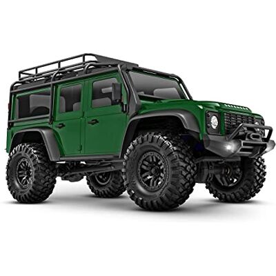 Traxxas TRX-4m LR Defender 4x4 Brushed 1:18 RC Voiture miniature électrique Crawler 4 roues motrices (4WD) RTR 2, Traxxas TRX-4m LR Defender 4x4 Brushed 1:18 RC Voiture miniature électrique Crawler 4 roues motrices (4WD) RTR 2,
