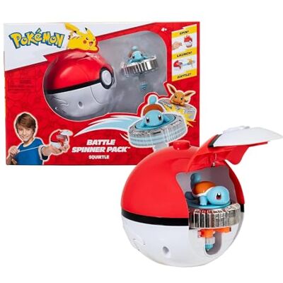 Pokémon Battle Spinner Lot de 1 Squirtle Pokémon Battle Spinner Lot de 1 Squirtle