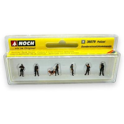 NOCH ® Police Commandement spécial Écartement de voie N Figurines de modélisme colorées à la main pour le modélisme ferroviaire, pour le bricolage et le bricolage NOCH ® Police Commandement spécial Écartement de voie N Figurines de modélisme colorées à la main pour le modélisme ferroviaire, pour le bricolage et le bricolage