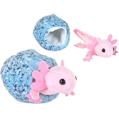 WILD REPUBLIC Hatchling Axolotl, animal en peluche, 15,2 cm, jouet en peluche, remplissage est filé, bouteilles d'eau recyclées WILD REPUBLIC Hatchling Axolotl, animal en peluche, 15,2 cm, jouet en peluche, remplissage est filé, bouteilles d'eau recyclées