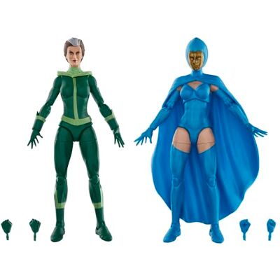 Hasbro Marvel Legends Series Marvel's Rogue and Destiny, Figurines d'action Comics Hasbro Marvel Legends Series Marvel's Rogue and Destiny, Figurines d'action Comics