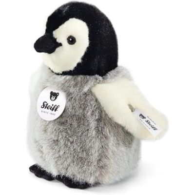 Steiff Peluche Flaps le pingouin, Adorable compagnon avec yeux en plastique, Enfants, garçons et filles, 16 cm, Petit format, Multicolore, 057144 Steiff Peluche Flaps le pingouin, Adorable compagnon avec yeux en plastique, Enfants, garçons et filles, 16 cm, Petit format, Multicolore, 057144