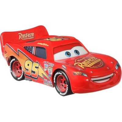 Mattel Disney Lightning McQueen Dinoco 400 Voiture, FLM26, Multicolore Mattel Disney Lightning McQueen Dinoco 400 Voiture, FLM26, Multicolore