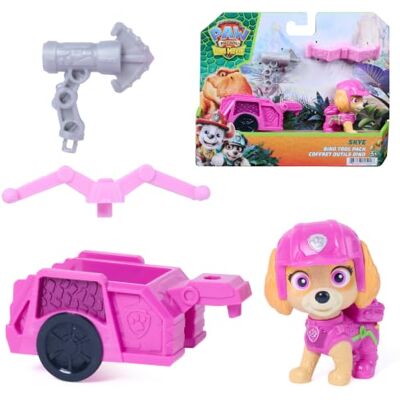 Paw Patrol : The Dino Movie Boîte à outils Skye Dinosaure 5 cm avec remorque de sauvetage à clipser et 2 outils Jouet pour enfants d'âge préscolaire à partir de 3 ans Paw Patrol : The Dino Movie Boîte à outils Skye Dinosaure 5 cm avec remorque de sauvetage à clipser et 2 outils Jouet pour enfants d'âge préscolaire à partir de 3 ans