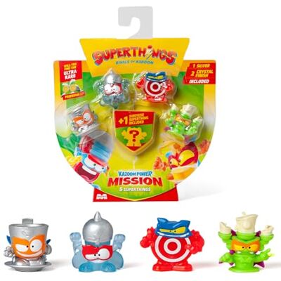 Magic Box - Kazoom Power Mission Pack 5 - Figurines 1-6 - Figurines d'action Magic Box - Kazoom Power Mission Pack 5 - Figurines 1-6 - Figurines d'action