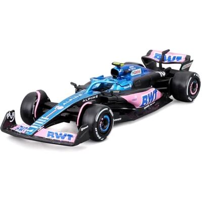 Bburago Renault Alpine A523 Esteban Ocon #31 2023 – Modèle réduit réaliste à l'échelle 1:43, piloté par Esteban Ocon, sous licence officielle Renault, âge recommandé 3+ ans Bburago Renault Alpine A523 Esteban Ocon #31 2023 – Modèle réduit réaliste à l'échelle 1:43, piloté par Esteban Ocon, sous licence officielle Renault, âge recommandé 3+ ans