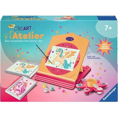 Ravensburger CrearTV Peinture par numéros 25877 Neon Atelier Unicorn Enfants de 7 ans et plus Ravensburger CrearTV Peinture par numéros 25877 Neon Atelier Unicorn Enfants de 7 ans et plus