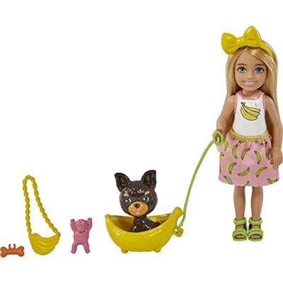 Barbie Chelsea Lalka + zwierzątko HGT11 Barbie Chelsea Lalka + zwierzątko HGT11