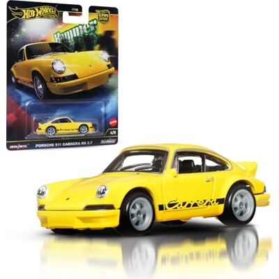 Hot Wheels Premium Porsche 911 Carrera RS, Car Culture Circuit Legends Véhicules pour garçons et filles à partir de 3 ans et fans et collectionneurs adultes, collection de véhicules Car Culture à Hot Wheels Premium Porsche 911 Carrera RS, Car Culture Circuit Legends Véhicules pour garçons et filles à partir de 3 ans et fans et collectionneurs adultes, collection de véhicules Car Culture à