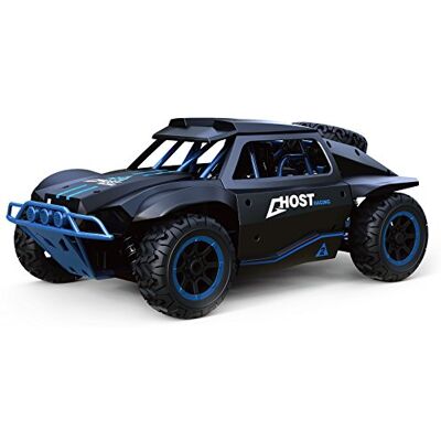 Amewi 22331 Ghost Dune Poussette 4 Roues 1:18 RTR, Noir/Bleu Amewi 22331 Ghost Dune Poussette 4 Roues 1:18 RTR, Noir/Bleu