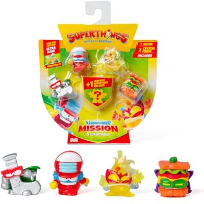 SuperThings Kazoom Power Mission Pack - Figurines d'Action SuperThings Kazoom Power Mission Pack - Figurines d'Action