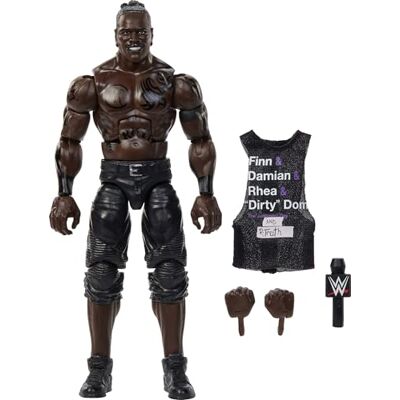 Mattel WWE Elite Collection R-Truth Figurine à collectionner Series 115 Figurine articulée avec mains interchangeables Jouet pour enfant 8 ans JCJ01 Mattel WWE Elite Collection R-Truth Figurine à collectionner Series 115 Figurine articulée avec mains interchangeables Jouet pour enfant 8 ans JCJ01