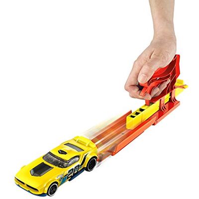 Hot Wheels FVM09 Jeu de Lanceur de Poche avec Voiture Multicolore Hot Wheels FVM09 Jeu de Lanceur de Poche avec Voiture Multicolore