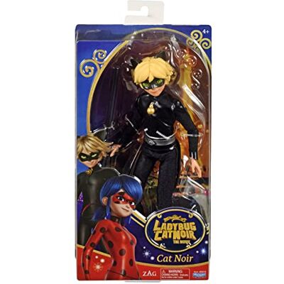 BANDAI Miraculous Ladybug et Chat Noir Poupée Chat Noir Adrien Poupée de Jeu articulée 26 cm P50015 BANDAI Miraculous Ladybug et Chat Noir Poupée Chat Noir Adrien Poupée de Jeu articulée 26 cm P50015