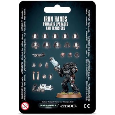 Games Workshop Warhammer 40k Iron Hands Primaris Upgrades & Transfers Games Workshop Warhammer 40k Iron Hands Primaris Upgrades & Transfers