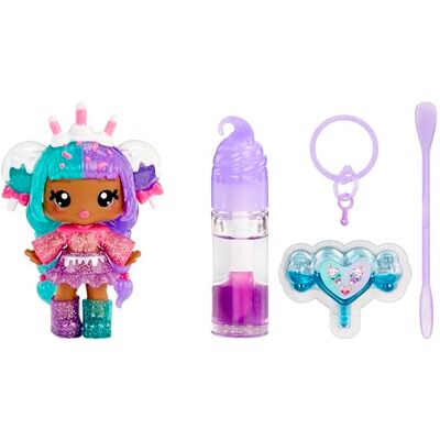 Yummiland Lip Gloss Doll : Mystery Color Change Carly Cakepop Comprend 1 Poupée, Lip Gloss DIY + Porte-Clés Amovible, Jeu Cosmétique, Collection, Pour Enfants de 4 Ans et Plus Yummiland Lip Gloss Doll : Mystery Color Change Carly Cakepop Comprend 1 Poupée, Lip Gloss DIY + Porte-Clés Amovible, Jeu Cosmétique, Collection, Pour Enfants de 4 Ans et Plus