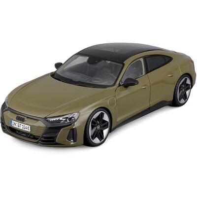 Bburago Audi RS e-tron GT (2022) : voiture miniature à l'échelle 1:18, portes mobiles, vert (18-11050G) Bburago Audi RS e-tron GT (2022) : voiture miniature à l'échelle 1:18, portes mobiles, vert (18-11050G)