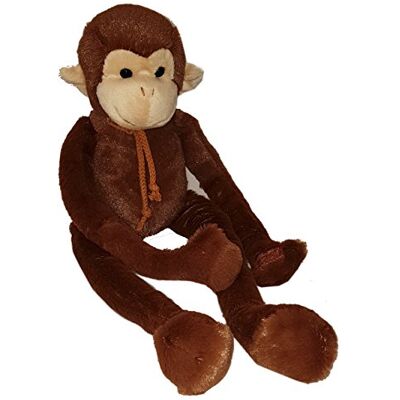 Heunec 331174 Singe en peluche articulée, marron Heunec 331174 Singe en peluche articulée, marron