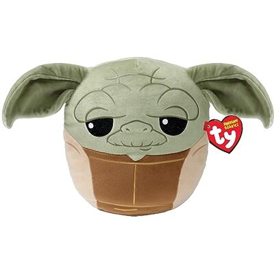 Ty Star Wars Yoda Squish-A-Boo 25,4 cm Peluche douce sous licence Pour bébé À collectionner Ty Star Wars Yoda Squish-A-Boo 25,4 cm Peluche douce sous licence Pour bébé À collectionner