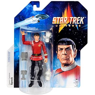 BANDAI Figurine articulée Spock Star Trek Wrath Of Khan de 12,7 cm Cadeau Star Trek BANDAI Figurine articulée Spock Star Trek Wrath Of Khan de 12,7 cm Cadeau Star Trek